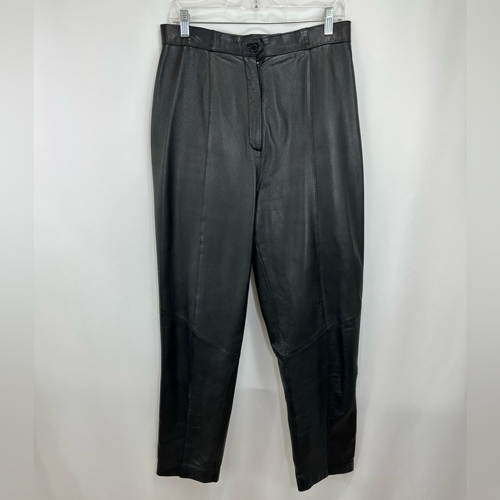 Vintage Genuine Leather Lined Pants